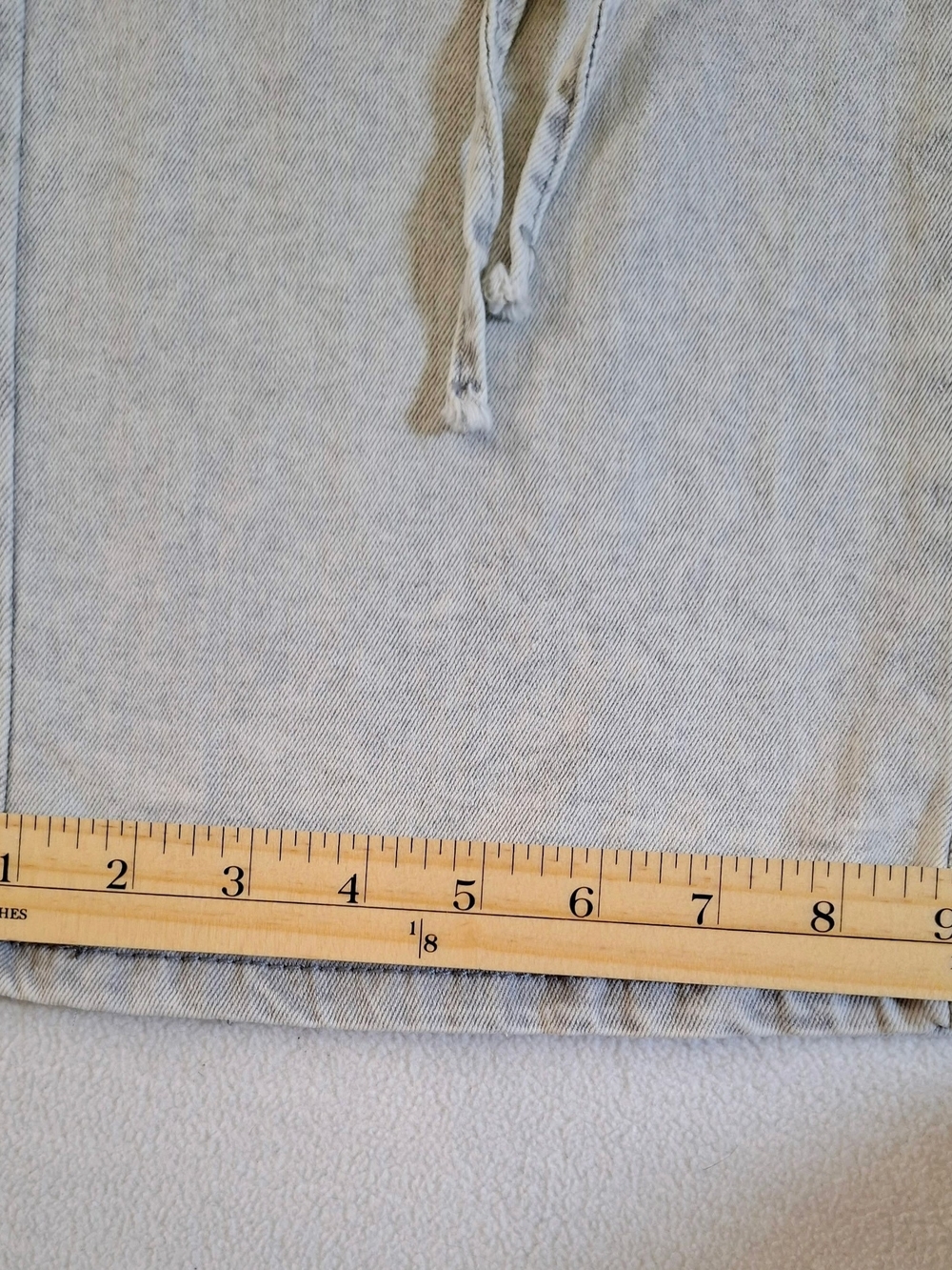VIP Women’s Size 7 Gray Wide Leg Cargo Jeans - Picture 10 of 10